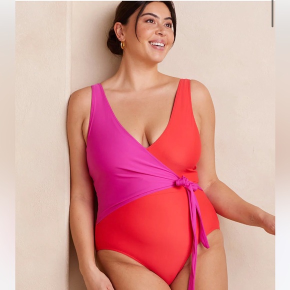 Summersalt The Perfect Wrap One-Piece - Size 18 - Picture 1 of 6